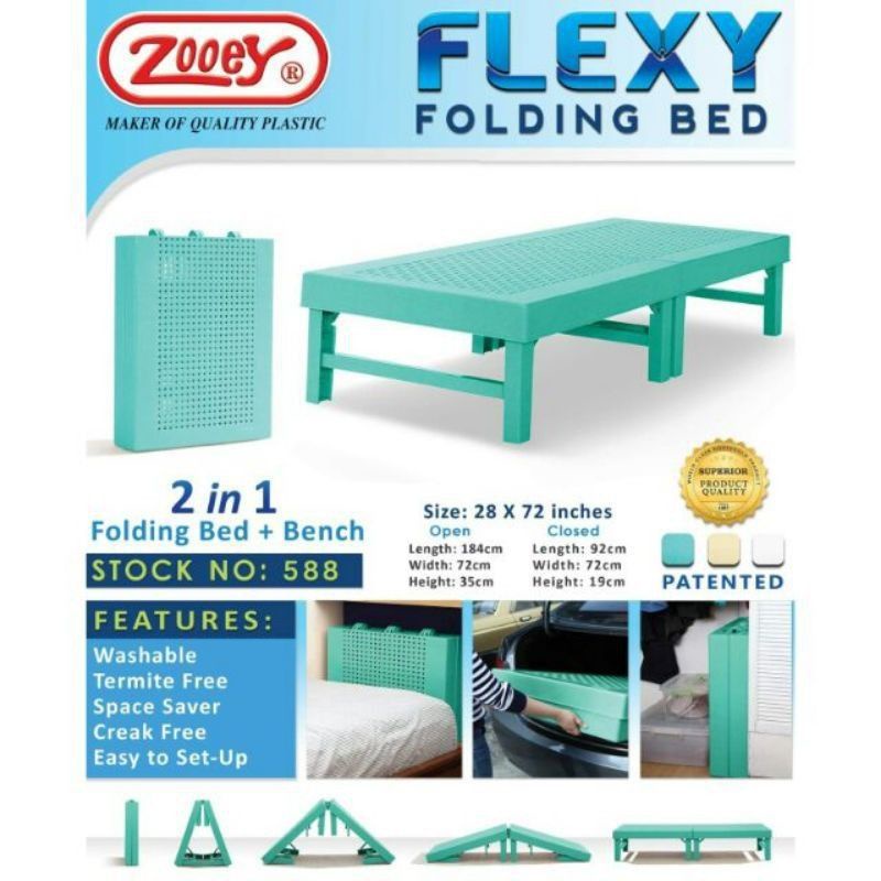 Folding discount bed bench