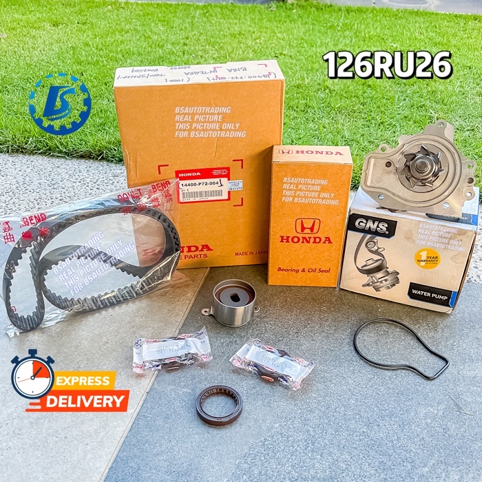 Honda Civic B16B B16C B18A B18C Integra DC2 EK9 Timing Belt Kit Set + Water Pump (126RU26