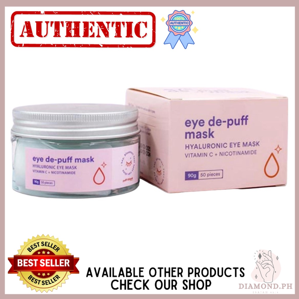 Puff and Bloom Eye DePuff Mask Hyaluronic Eye Mask Eyebags Remover