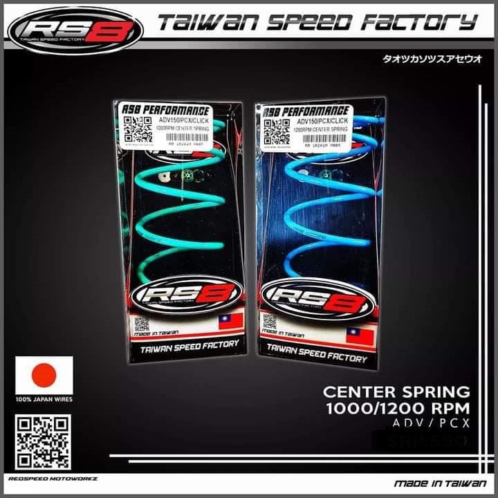 RS8 CENTER SPRING FOR PCX ADV CLICK 1200 RPM | Shopee Philippines