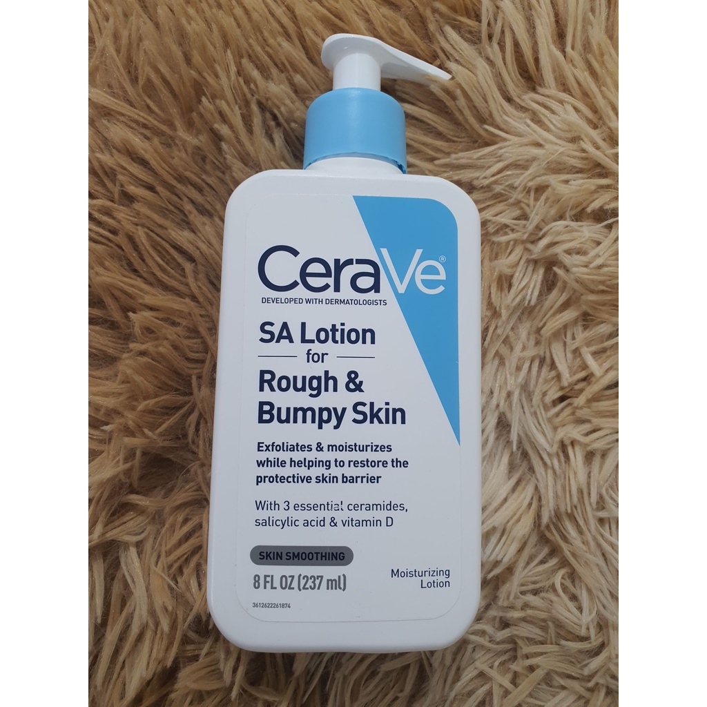 Cerave SA Lotion for Rough & Bumpy Skin, 237ml Shopee Philippines