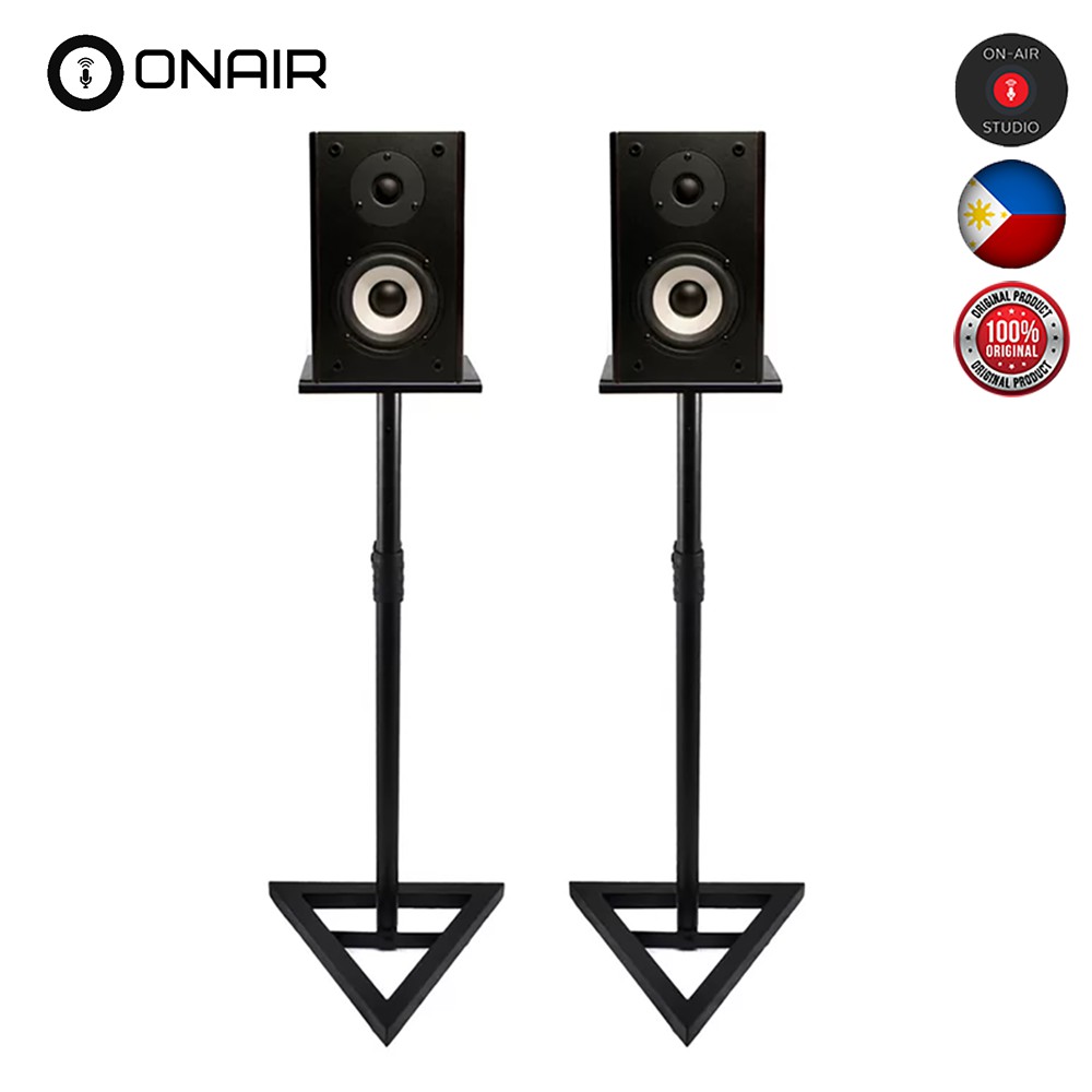 ONAIR Studio Monitor Speaker Stand Heavy Duty (Pair) Shopee Philippines