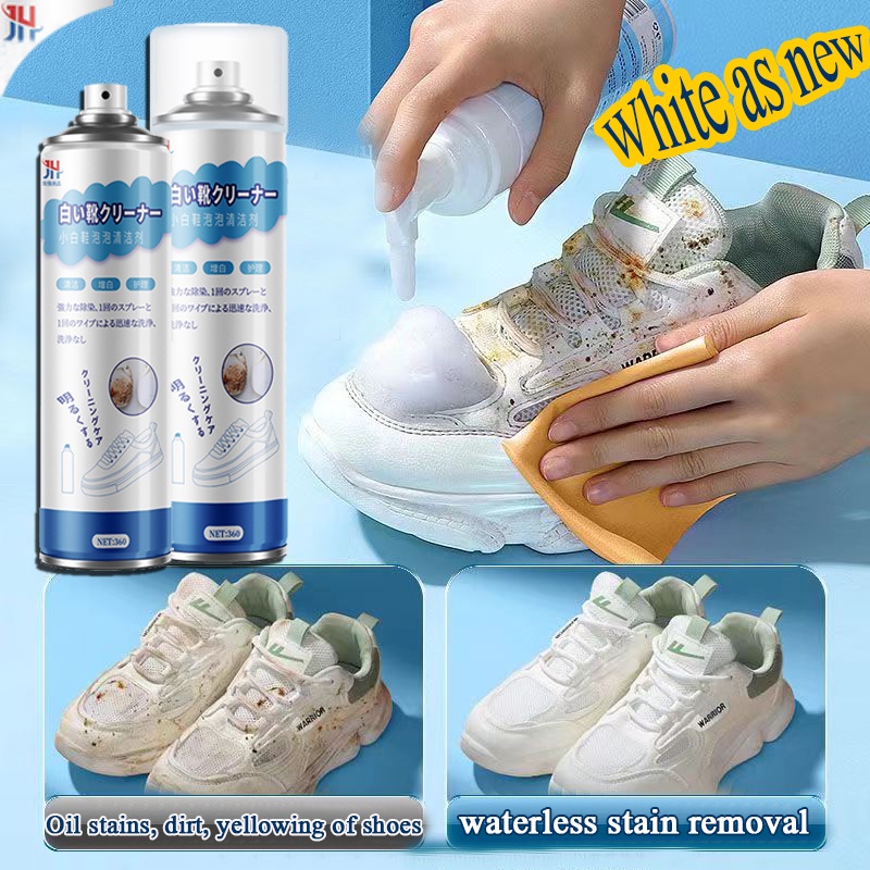 White Shoes Cleaner Canvas Shoe Repairing Yellowing Sports Shoes Stains  Removal