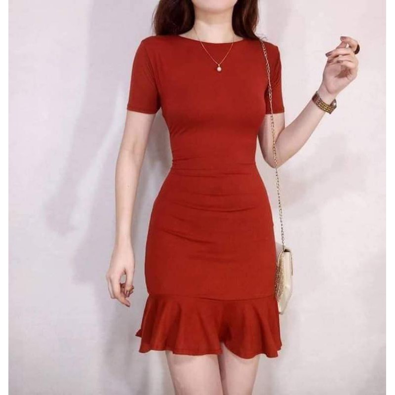 Bodycon dress sales shopee