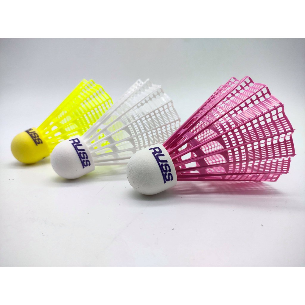 Local Stock】RUSS R168 Nylon Shuttlecock Shopee Philippines