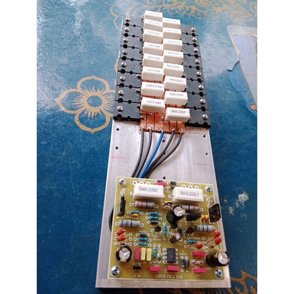 Socl 506 power amplifier Kit complete with 8 toshiba final sets and