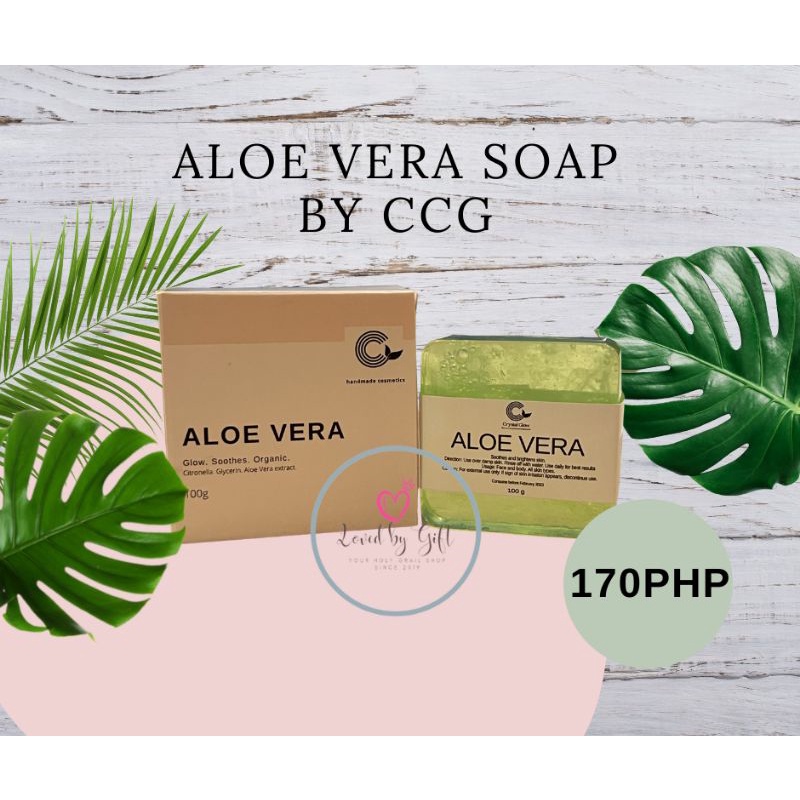 Vegan Skin Care ALOE VERA SOAP by Ciro Crystal Glow with