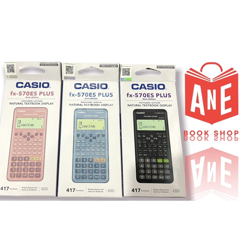 Casio fx-570ES PLUS Scientific Calculator - Black