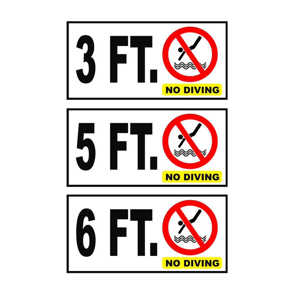 SIGNAGES FOR POOL, POOL SIGN PVC Shopee Philippines