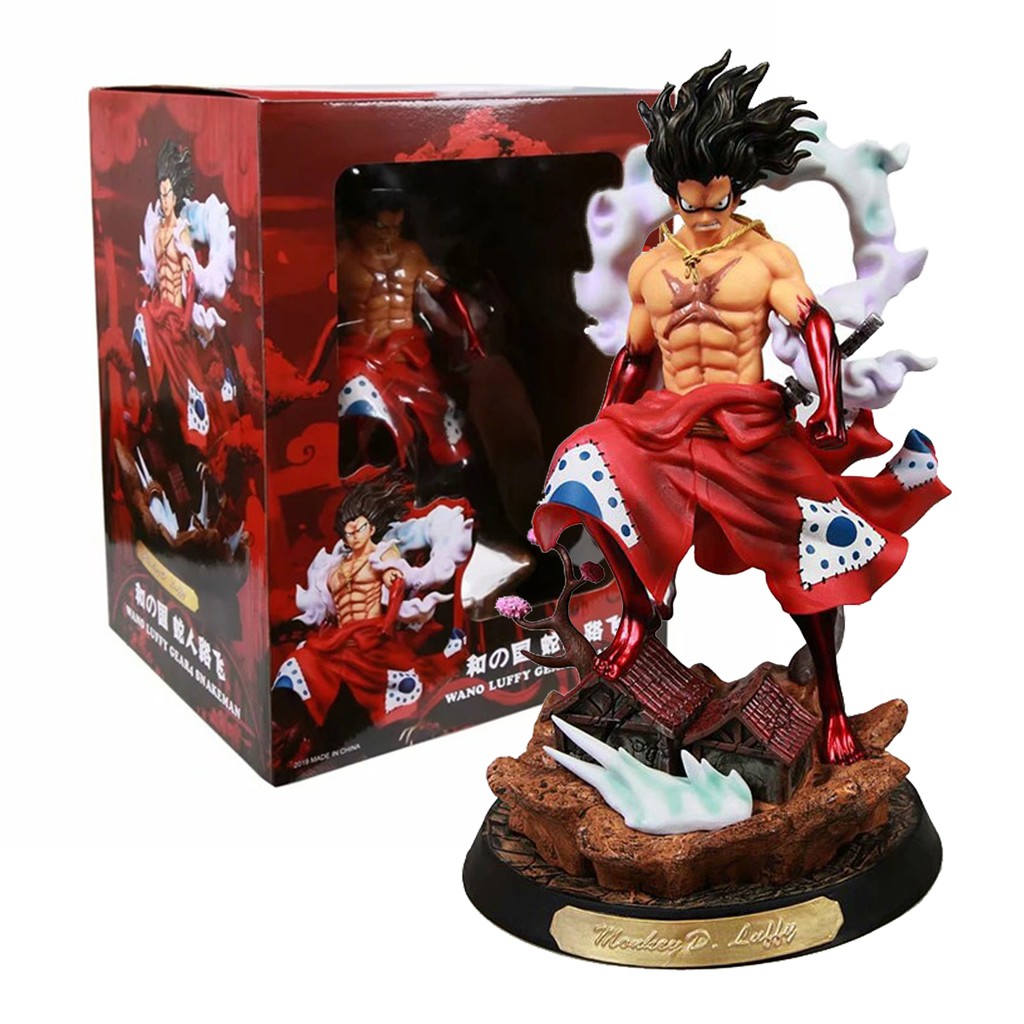 One piece luffy snake best sale man figure