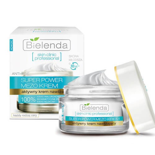 Bielenda Super Power Mezo Krem Polish Cream moisturizes and rejuvenates ...
