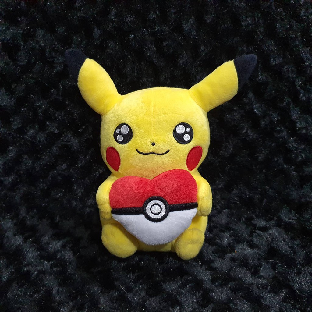 Pikachu best sale heart plush