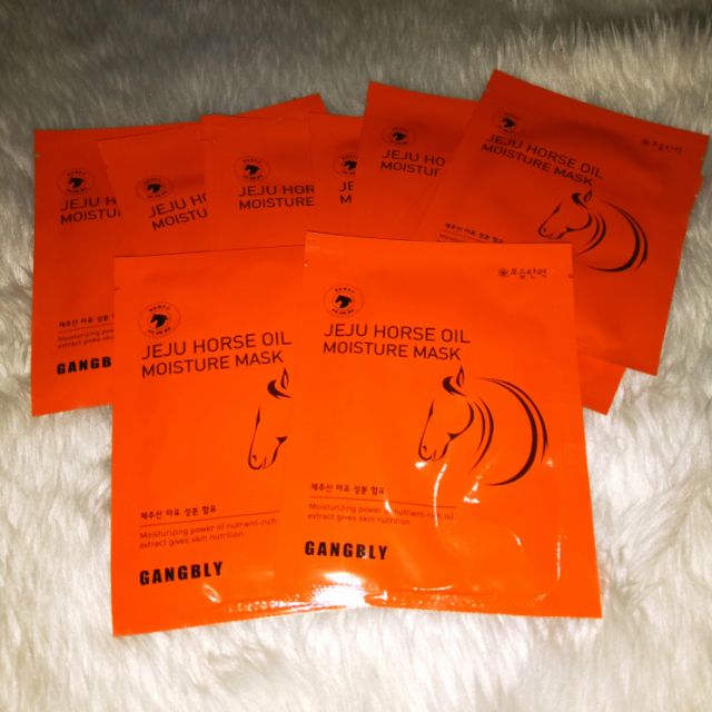 Horse oil moisture mask Shopee Philippines