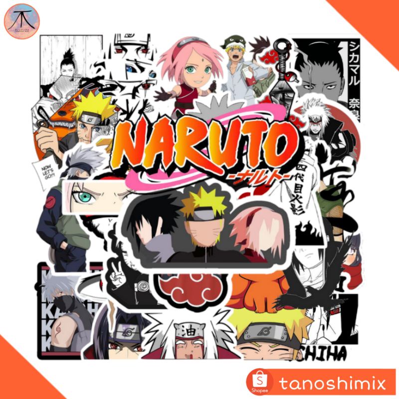 Naruto Sticker Anime V2 | Waterproof Vinyl | 3in