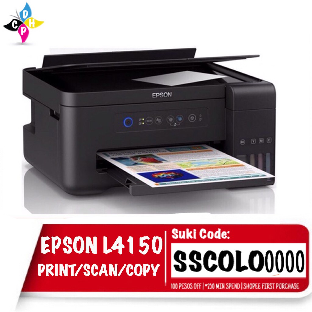 Epson L4150 Wi Fi All In One Ink Tank Printer Shopee Philippines 4326
