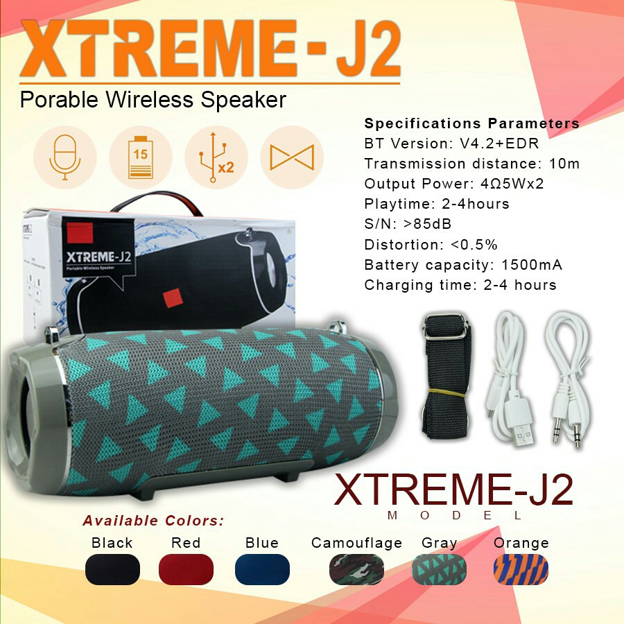 Xtreme cheap j2 speaker