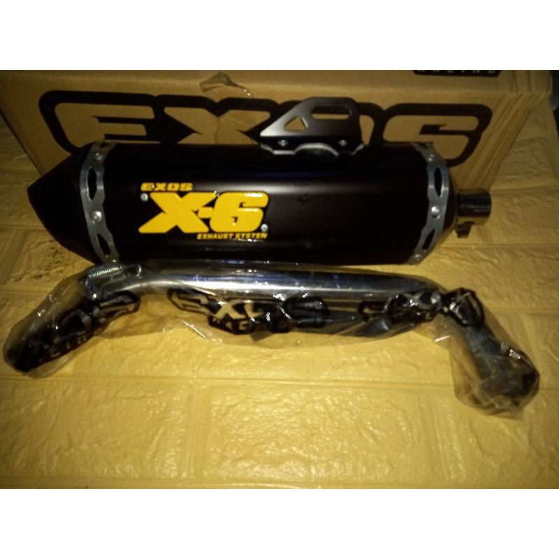 New Exos Pipe X6 For Click V2sportybeat Finmax V1mio I125gravissoulty Shopee Philippines 3526