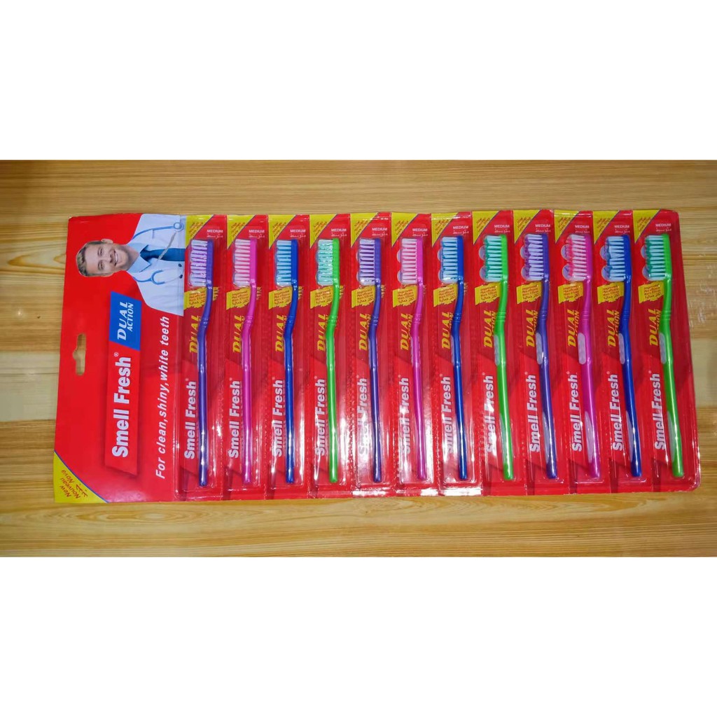 1PC smeli fresh Toothbrush w/ Cap Dental Hygiene Kit Loot Bag Filler