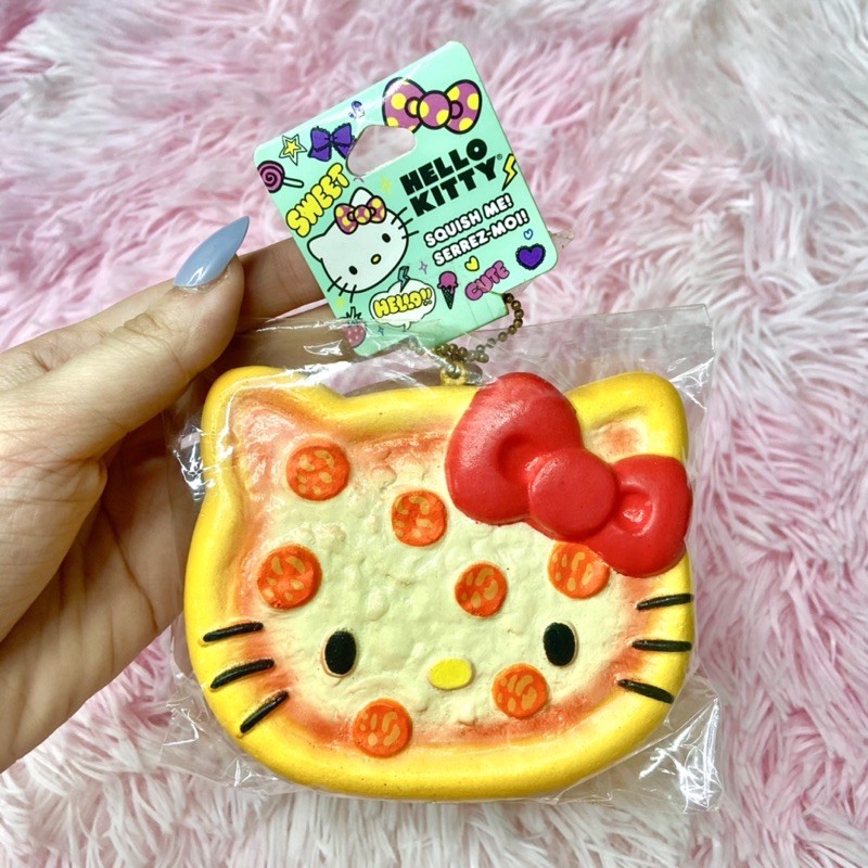 Hello kitty sale pizza squishy