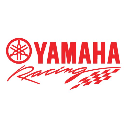 vinyl cutout yamaha racing sticker design