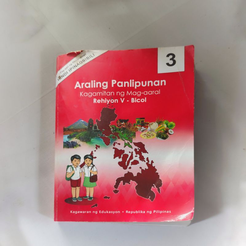 Preloved Araling Panlipunan Kagamitan Ng Mag Aaral Rehiyon V Bicol For Grade 3 Shopee 3064