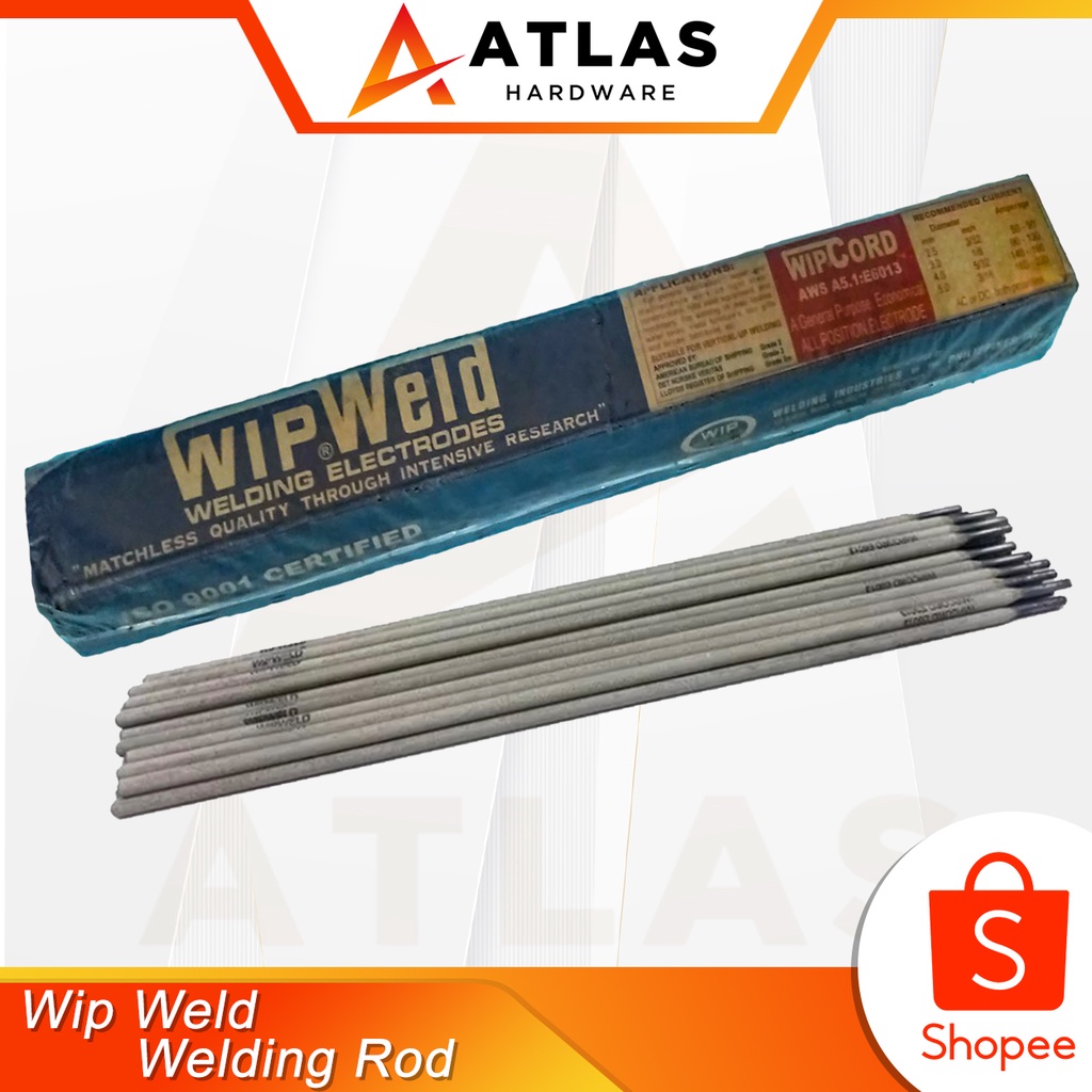 WipWeld Wipcord Premium Welding Rod 1kg (AWS A5.1:E6013 1/8