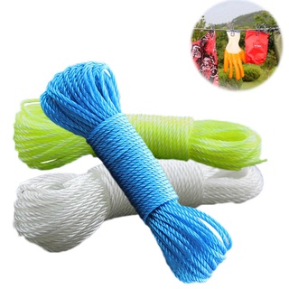 Polyester Nylon Plastic Rope Twine Household Bundled for Packing | Harfington, 100m / Blue / 1Pcs
