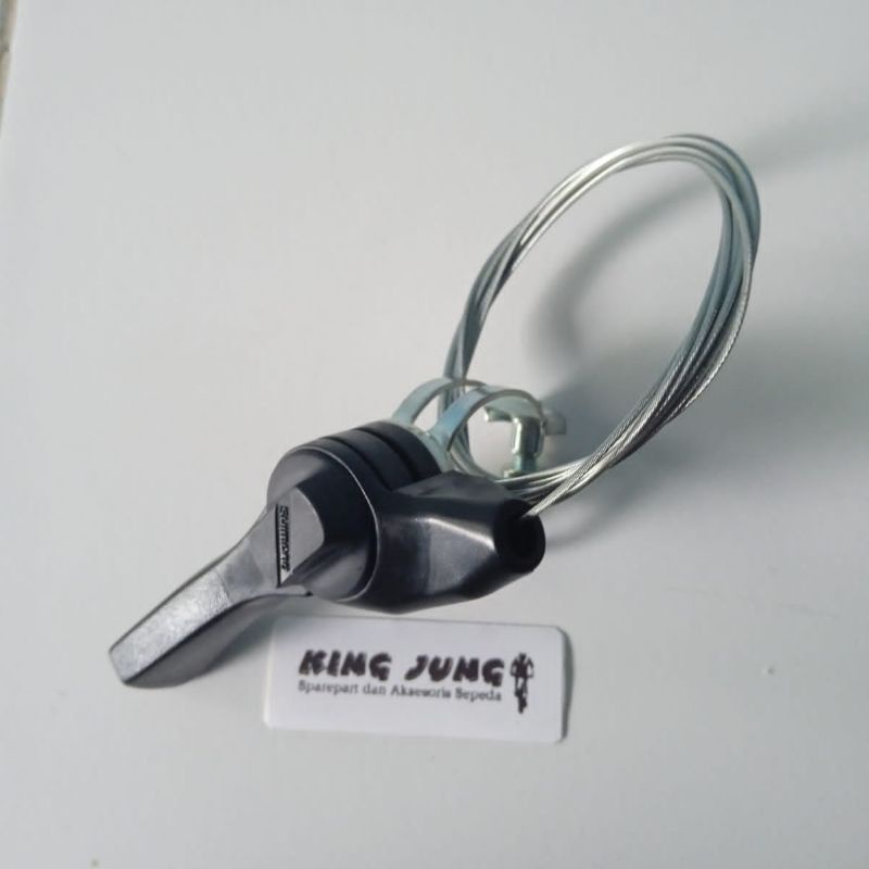 Manette Droite Shimano EM Thumb 6 Vitesses – Vintage VTT, Pièce Vélo Rétro