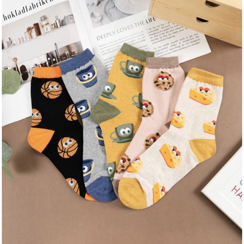 Korean Socks - Ball Food Things Socks - Iconic Socks | Shopee Philippines