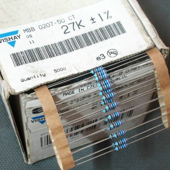 1% copper base color line resistor (12 pcs) | Shopee Philippines