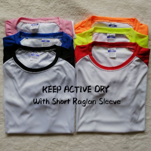 active dry shirt white