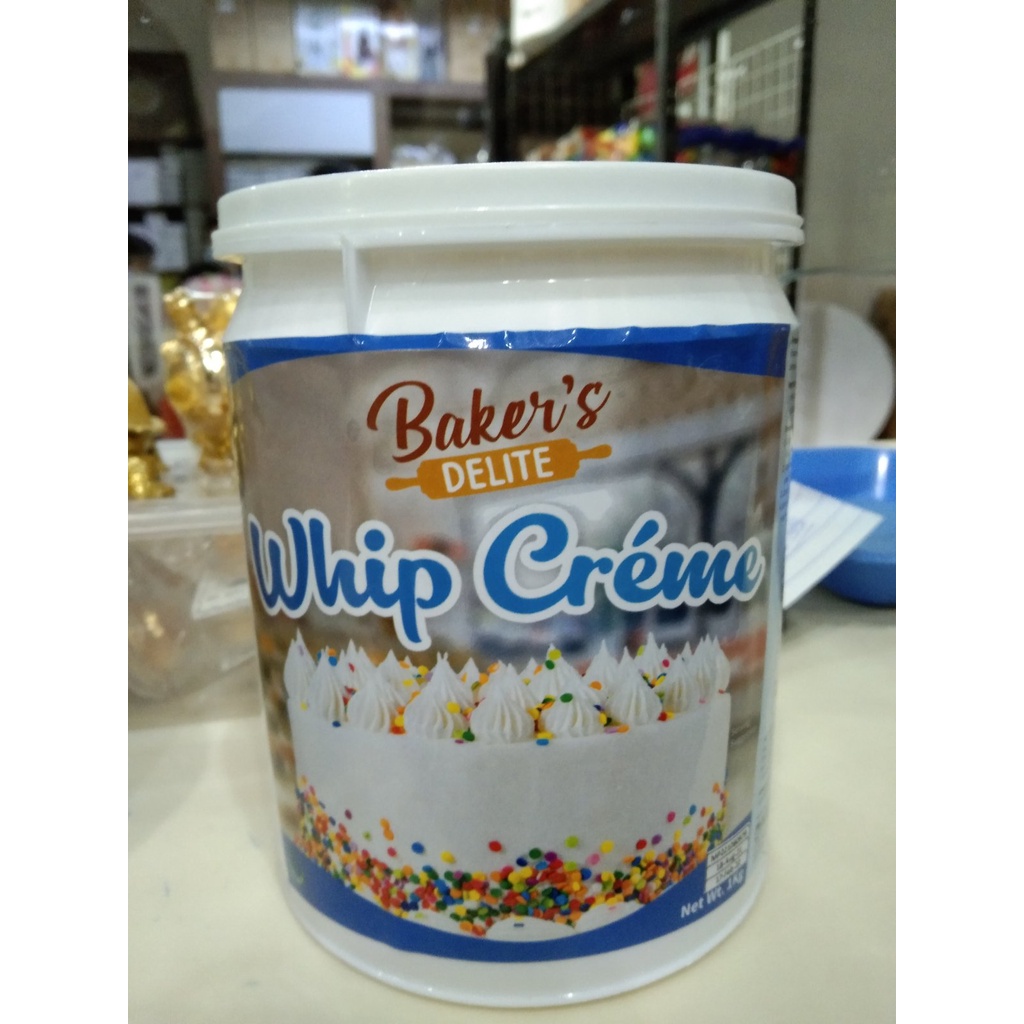 whipping cream Whip Creme bakers Delite baker's delight Whipping Cream