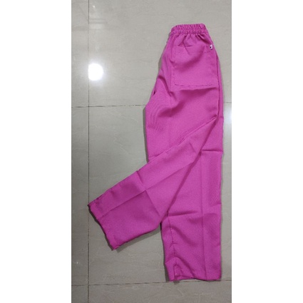 SCRUB SUIT PANTS//FACTORY PANTS// COLOR FAMILY OF PINK | Shopee Philippines