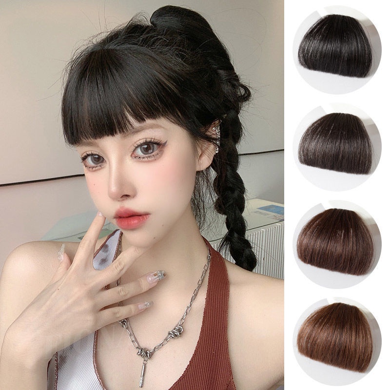 bangs wig air bangs female natural Qi bangs wig piece twodimensional