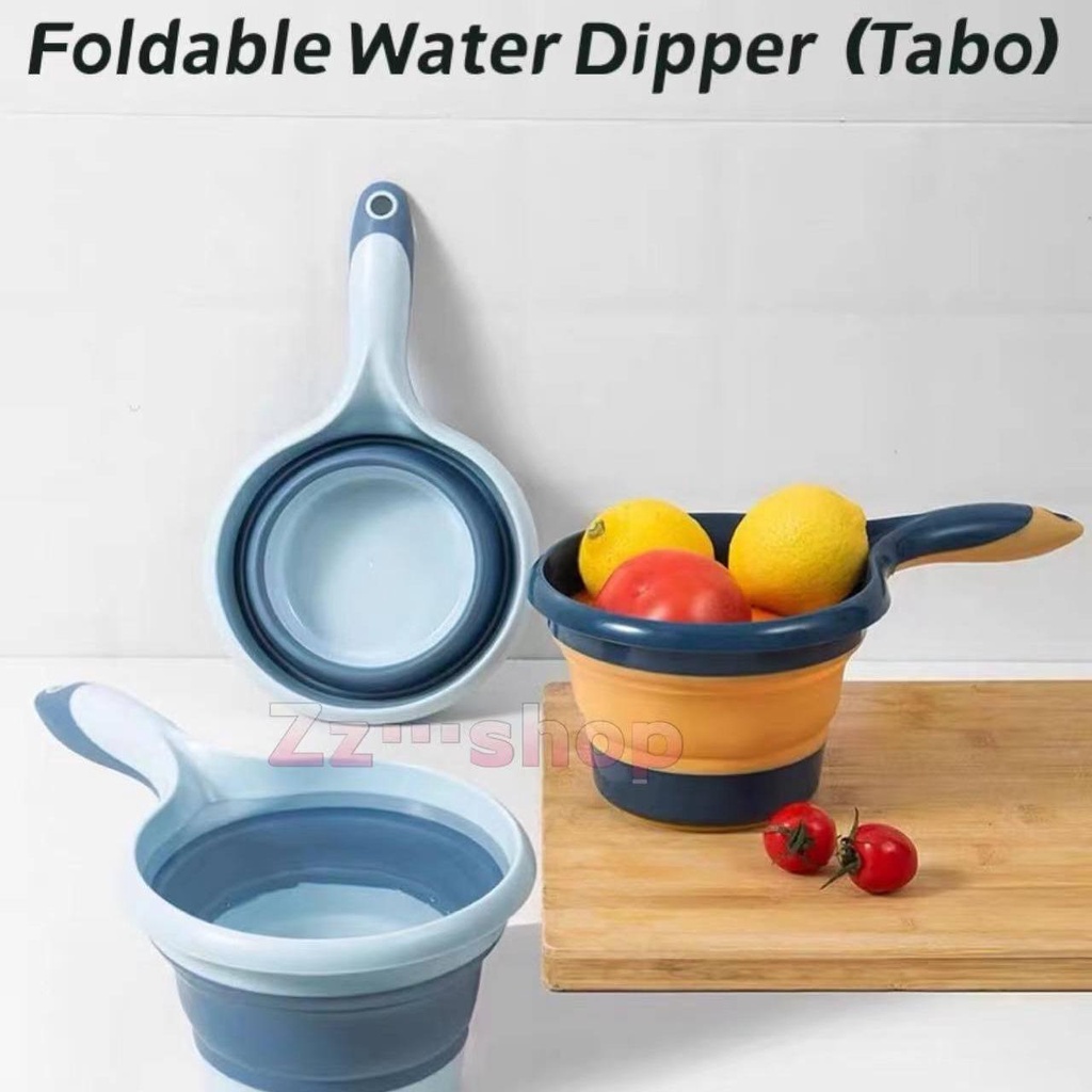 Foldable Water Dipper TABO/BASIN lager/Bucket | Shopee Philippines