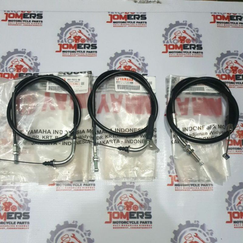 R15 V3V4 CABLE GAS 12 / CLUTCH GENUINE (S3D) BK6F631100 / BK6F633500 / BK6F631200