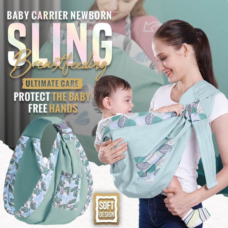 Baby Wrap Newborn Sling Dual Use Infant Nursing Cover Carrier