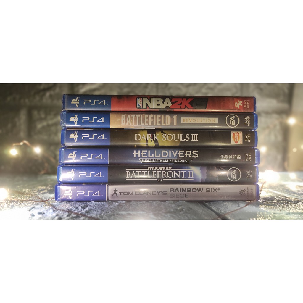 [PlayStation 4] SecondHand PS4 Physical Games Shopee Philippines