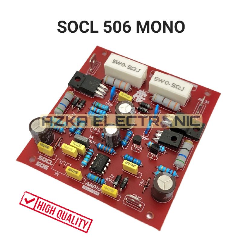 Power Amplifier Driver Kit 506 Mono Shopee Philippines