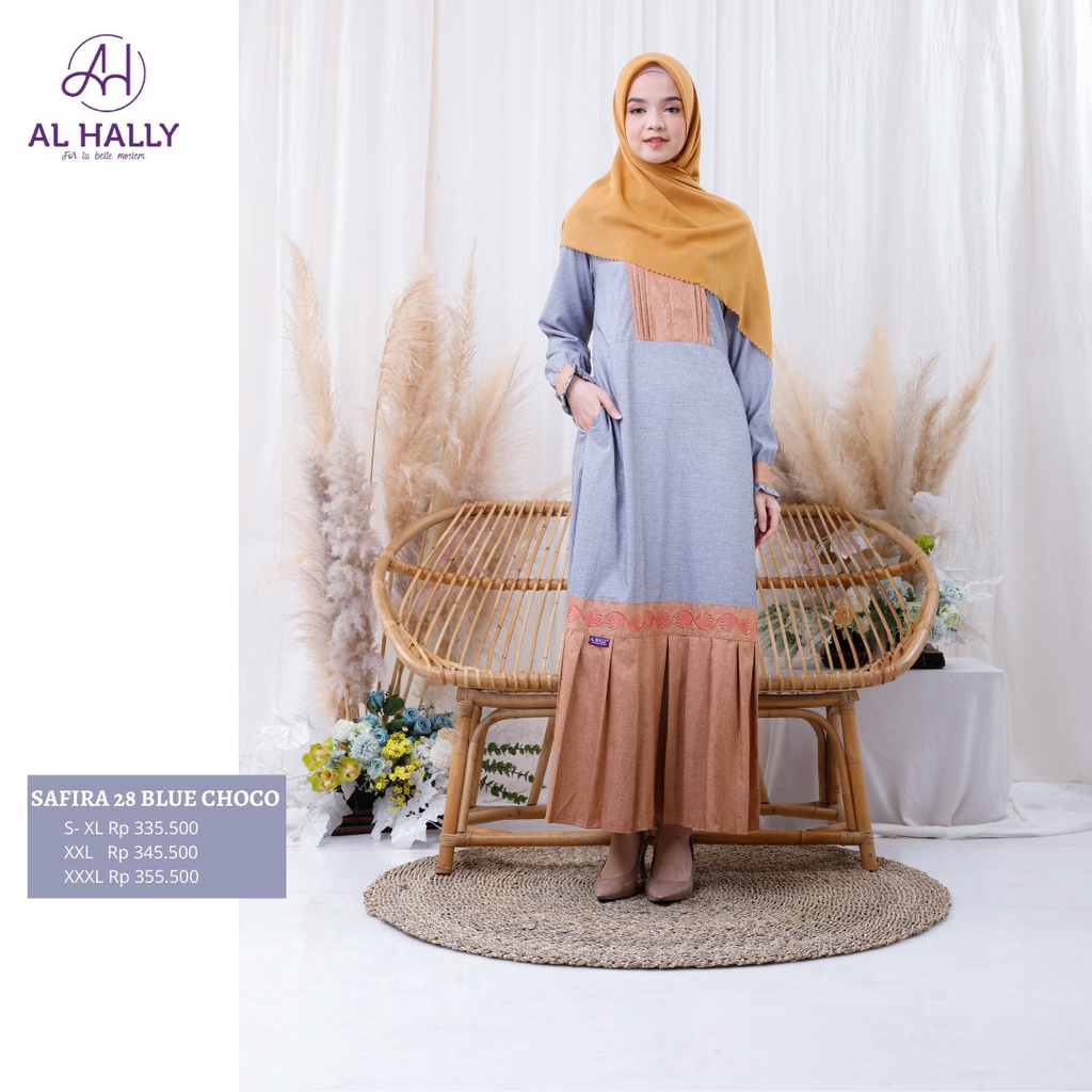 Gamis Koko COUPLE ALHALLY COUPLE 28 BLUE CHOCO || Safira - SYAFI ...