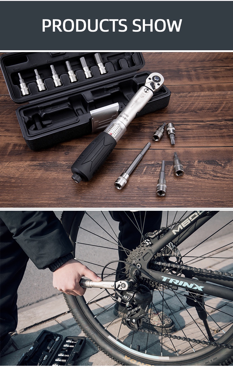BIKEHAND Professional Taiwan YC-617-2S Bicycle Bike Torque Wrench Allen ...