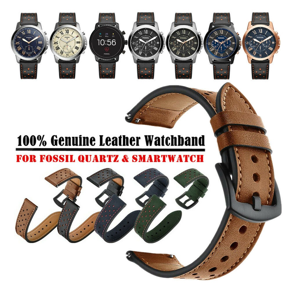 Fossil watch bands mens on sale 22mm