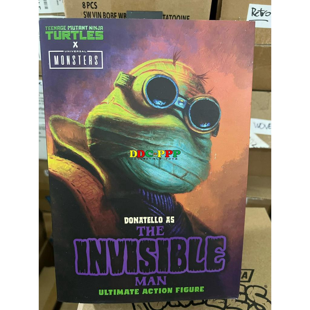 DONATELLO AS INVISIBLE MAN - UNIVERSAL MONSTERS X TMNT NECA ACTION ...