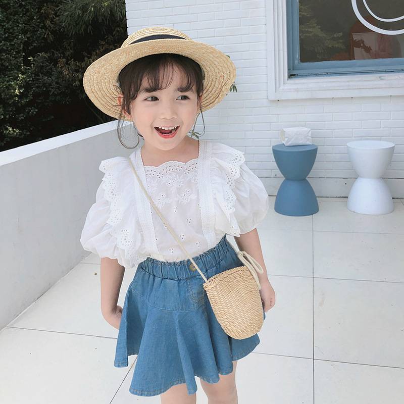 Denim skirt hotsell 1 year old