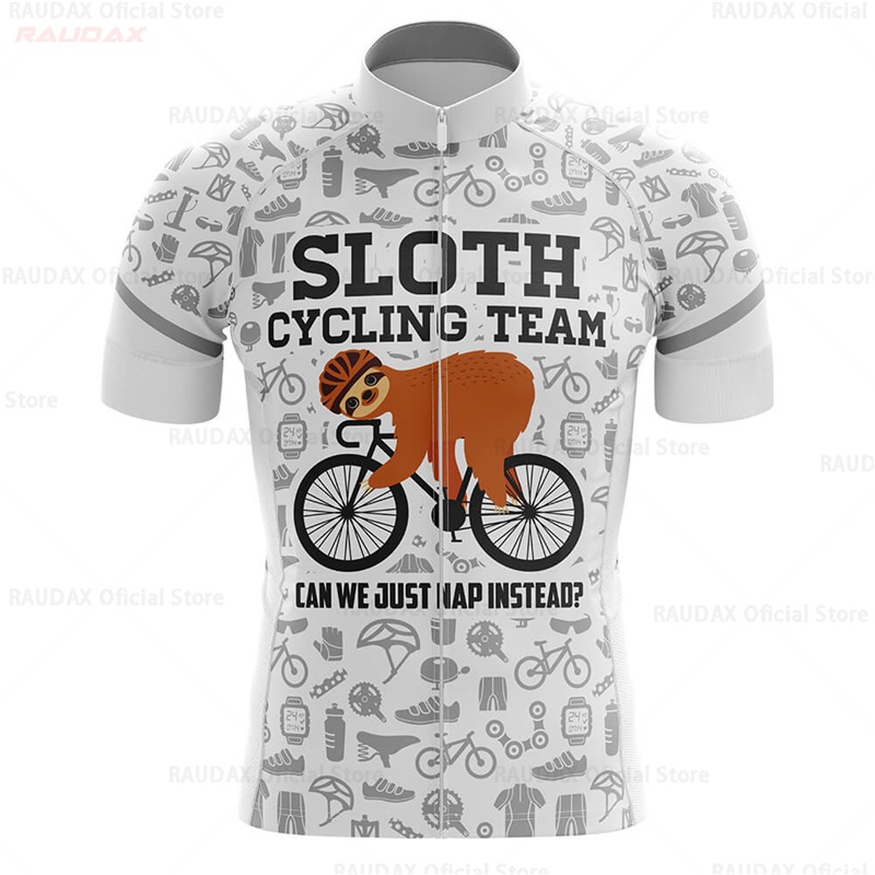 Sloth cycling team jersey hotsell