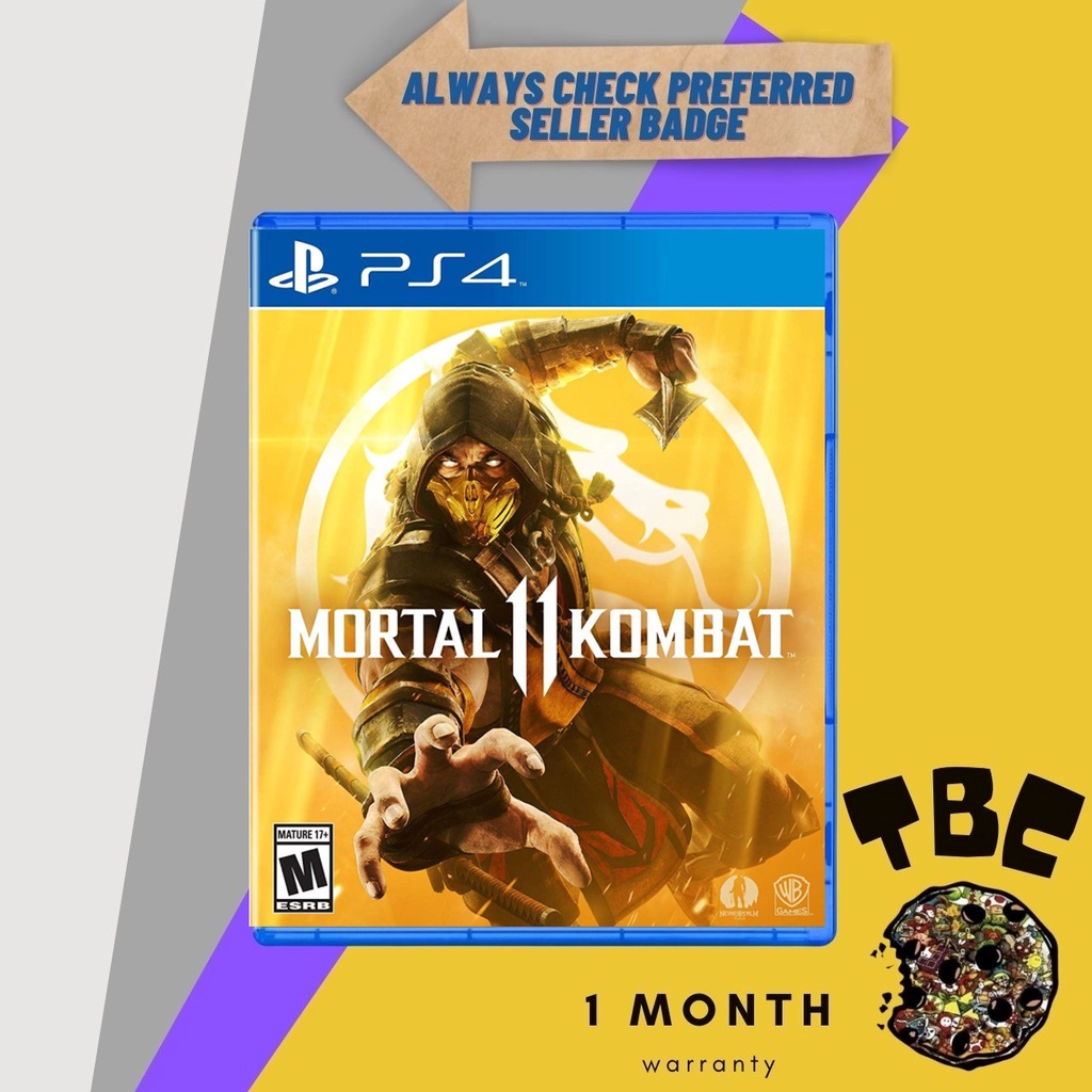 Mortal Kombat 11 PS4 [R3] Shopee Philippines