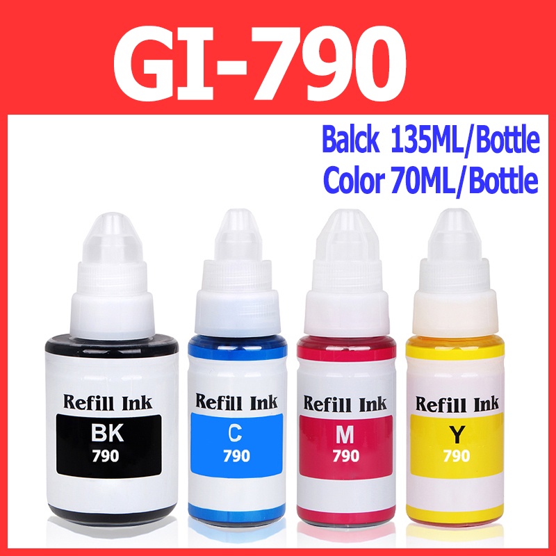 Canon GI-790/190/890/990 ink Compatible 790 Refill ink for G1000/G2000 ...