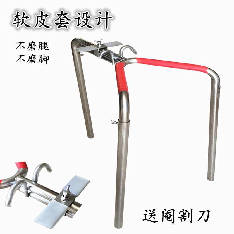 Pig Castration Rack Stainless Steel Piglet Castration Device Knock Pig