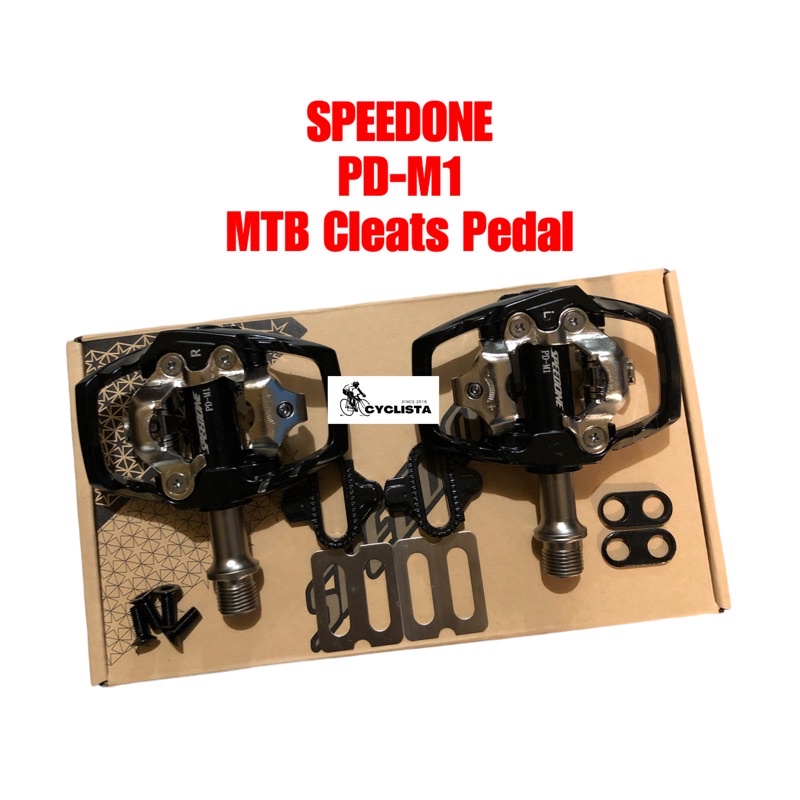Speedone cleats best sale pedal mtb