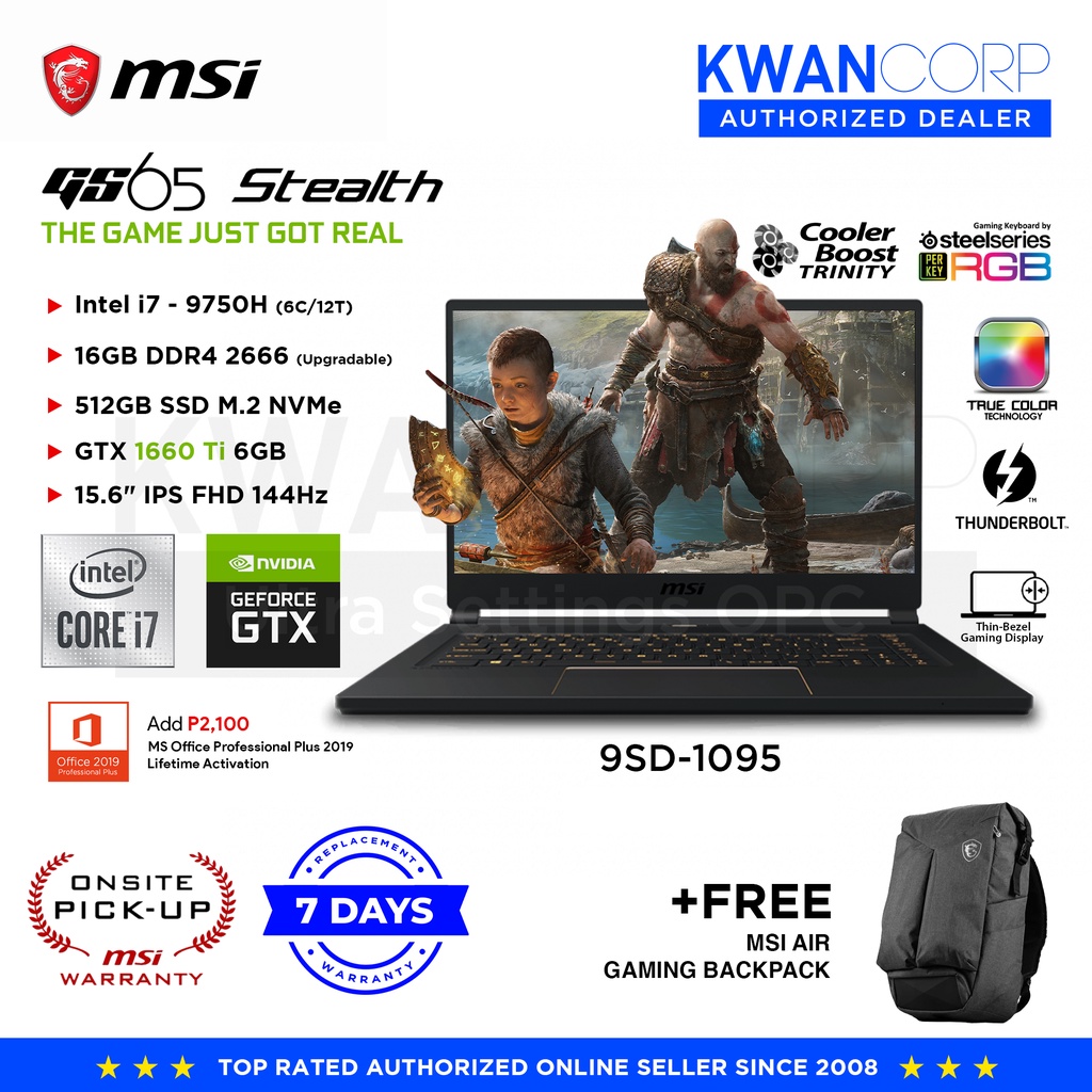 Gs65 hot sale 1660 ti